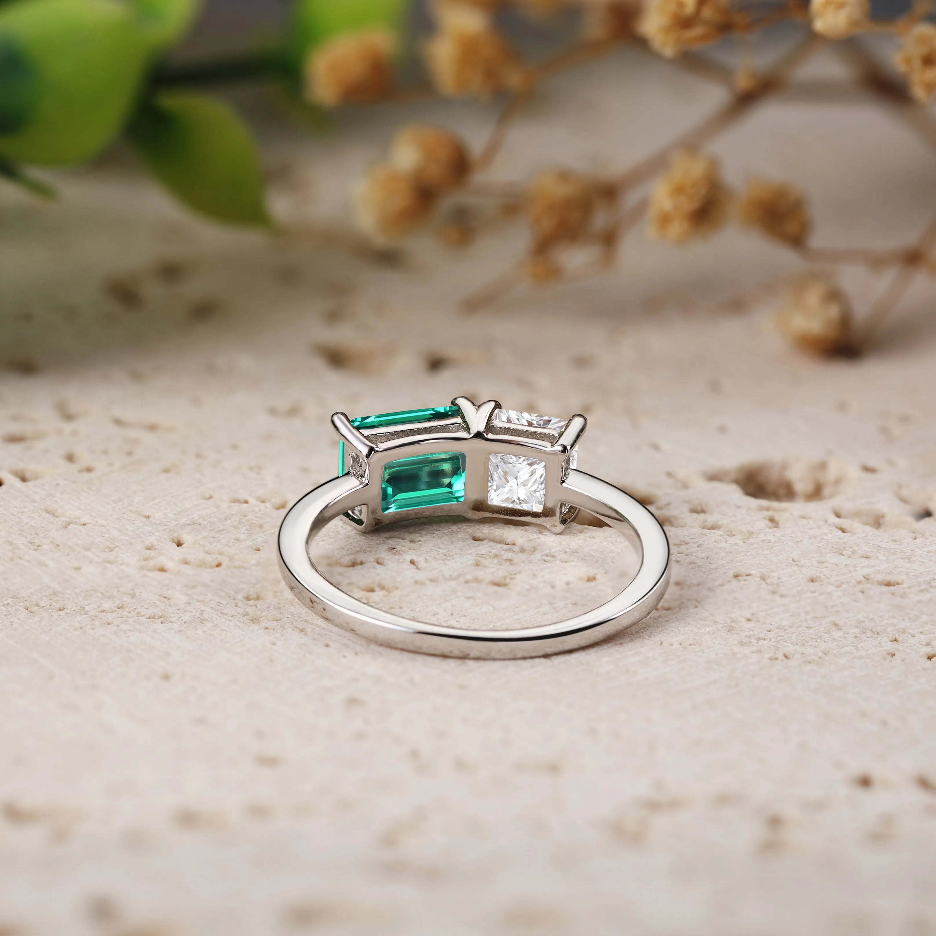 Forevermore - Two Stones Rings | You & Me Engagement Ring