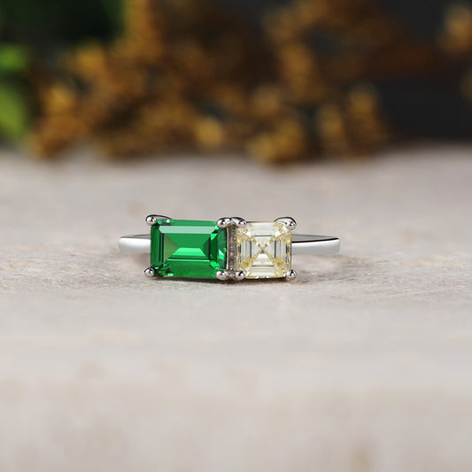 Forevermore - Two Stones Rings | You & Me Engagement Ring